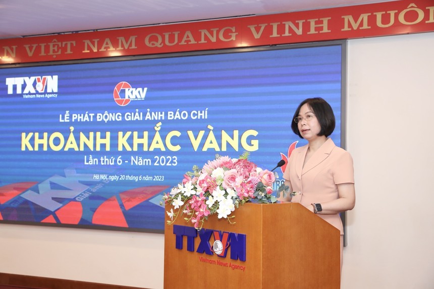 TTXVN phát động Giải Ảnh báo chí Khoảnh khắc vàng lần thứ 6 - Ảnh 2.