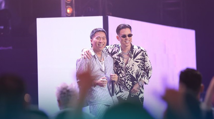 2 lần bị từ chối, nón vàng của Andree Right Hand trở thành lợi thế ở Rap Việt mùa 3 - Ảnh 3.