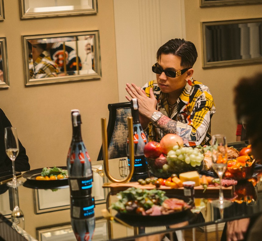 2 lần bị từ chối, nón vàng của Andree Right Hand trở thành lợi thế ở Rap Việt mùa 3 - Ảnh 1.