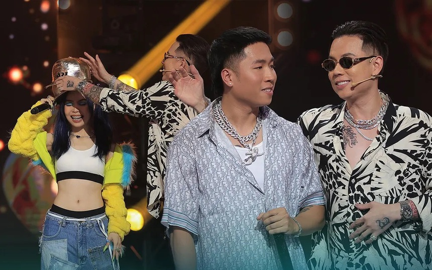 2 lần bị từ chối, nón vàng của Andree Right Hand trở thành lợi thế ở Rap Việt mùa 3 - Ảnh 5.