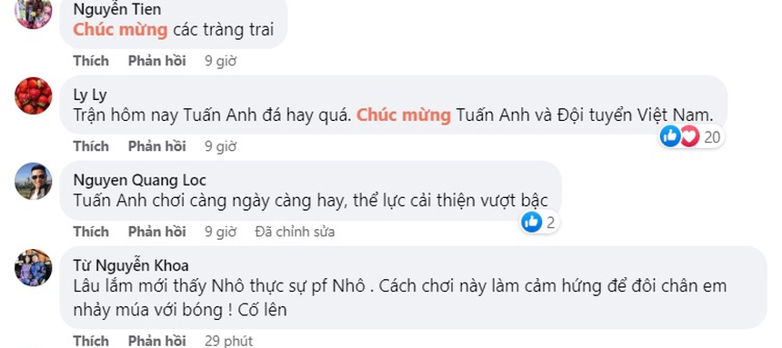 Tuấn Anh gửi lời 'yêu thương' đến Công Phượng, nhiều bạn bè nhảy vào troll hết cỡ - Ảnh 4. Tuấn Anh gửi lời 'yêu thương' đến Công Phượng, nhiều bạn bè nhảy vào troll hết cỡ - Ảnh 4.