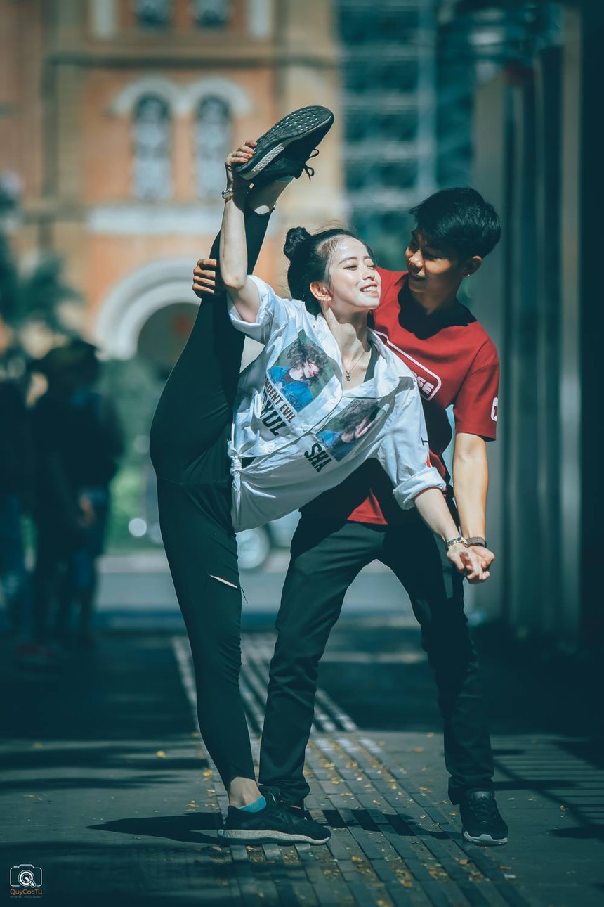 Hot girl làng võ Châu Tuyết Vân diện váy 2 dây, khoe vai trần cực gợi cảm - Ảnh 6.