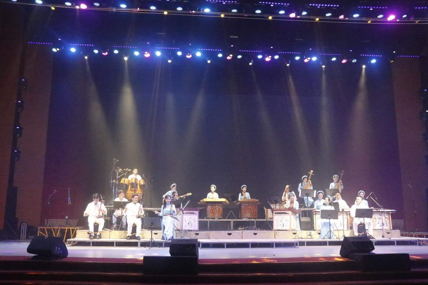 Lễ Bế mạc Cuộc thi Độc tấu và Hòa tấu nhạc cụ dân tộc toàn quốc - 2023 - Ảnh 3. Lễ Bế mạc Cuộc thi Độc tấu và Hòa tấu nhạc cụ dân tộc toàn quốc - 2023 - Ảnh 3.