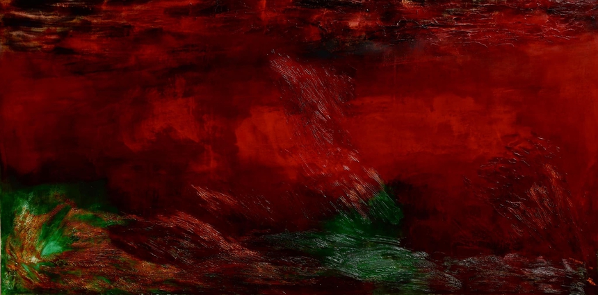 Họa sĩ Ca Lê Thắng: Hội họa là tiếng nói của riêng tâm thức - Ảnh 3.