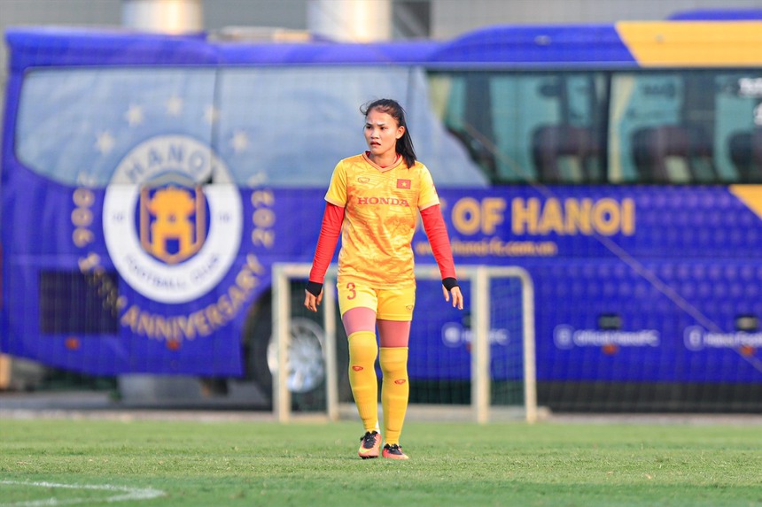 Chương Thị Kiều trở lại sau 9 tháng, tuyển nữ Việt Nam thắng đậm giao hữu - Ảnh 2.