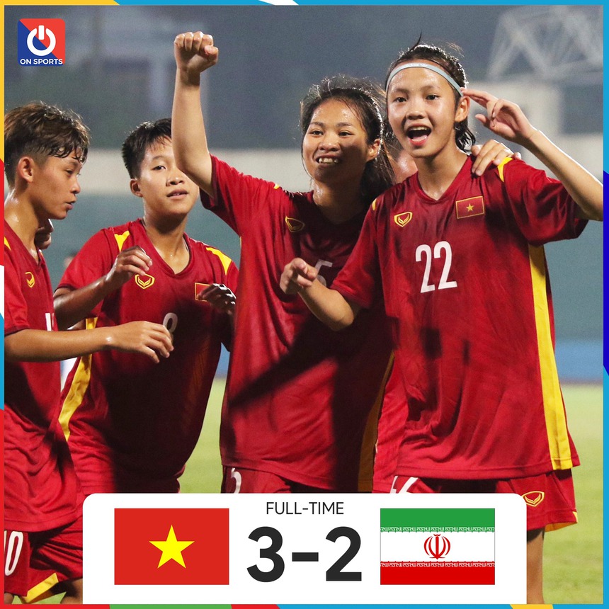 Đàn em Huỳnh Như và Thanh Nhã thắng thuyết phục đại diện của Tây Á, tràn đầy cơ hội tiến bước ở giải châu Á - Ảnh 3.