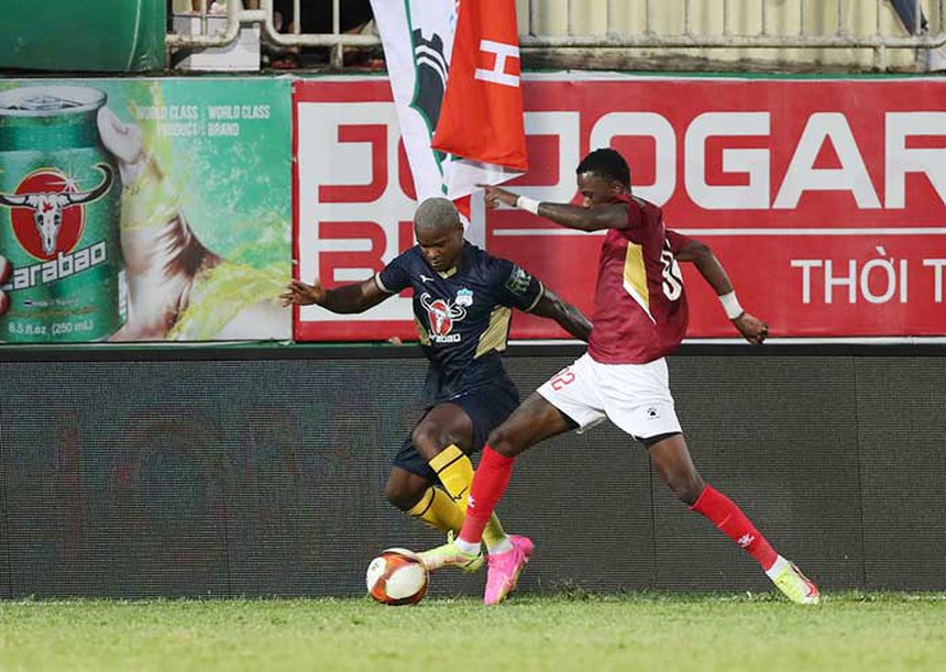 Nóng bỏng đua trụ hạng Night Wolf V-League 2023: HAGL vùng vẫy thoát 'nhóm tử thần' - Ảnh 3.