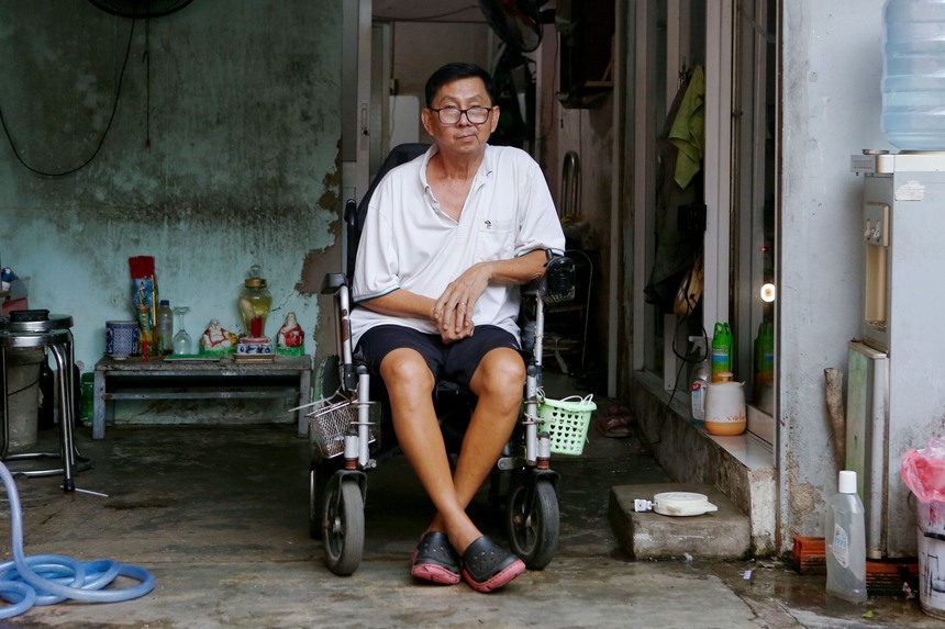 Chương trình V League - Việc có ích đến với cựu cầu thủ Huỳnh Thanh Phong - Ảnh 3. Chương trình V League - Việc có ích đến với cựu cầu thủ Huỳnh Thanh Phong - Ảnh 3.