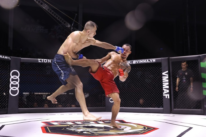 Thua đệ tử Johnny Trí Nguyễn, võ sĩ Việt kiều lên tiếng về tranh cãi điểm số và bày tỏ sự ngưỡng mộ với võ đường Liên Phong - Ảnh 5.