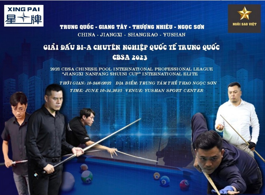 Hành trình đến giải đấu Billiard chuyên nghiệp quốc tế Trung Quốc CBSA 2023 - Ảnh 2. Hành trình đến giải đấu Billiard chuyên nghiệp quốc tế Trung Quốc CBSA 2023 - Ảnh 2.