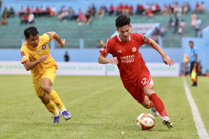 Cuộc đua Top 8 V-League 2023: Viettel chưa chắc vé trụ hạng như HAGL, SLNA - Ảnh 1. Cuộc đua Top 8 V-League 2023: Viettel chưa chắc vé trụ hạng như HAGL, SLNA - Ảnh 1.