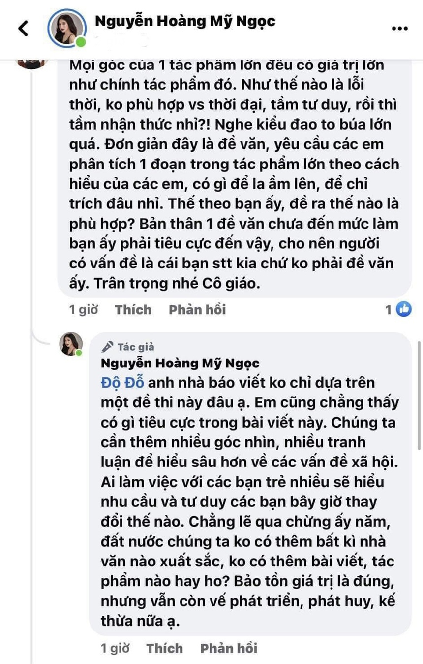 Khi một giảng viên thanh nhạc lên tiếng đề thi văn tốt nghiệp PTTH 'lỗi thời' - Ảnh 2.