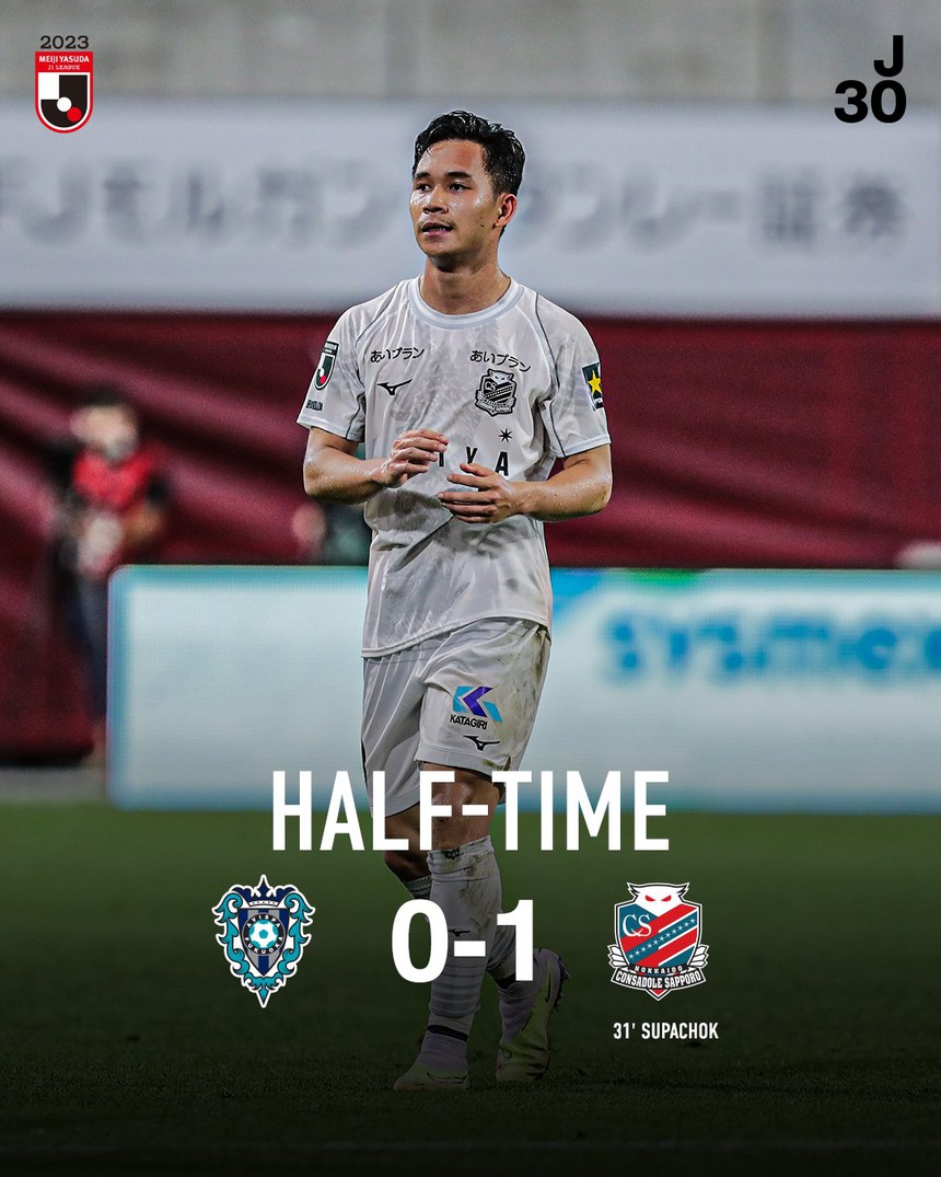 Supachok ghi bàn 'ầm ầm' tại J League, trở thành biểu tượng thành công mới ở Nhật Bản, nhìn sang Công Phượng mà buồn - Ảnh 2.