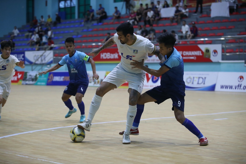Có ngoại binh, Thái Sơn Bắc và Sahako gây áp lực lên Thái Sơn Nam ở giải futsal VĐQG 2023 - Ảnh 3.