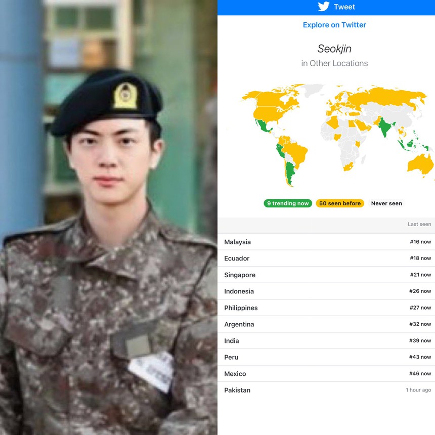 Jin BTS được thăng hạng đặc biệt trong quân ngũ - Ảnh 5.