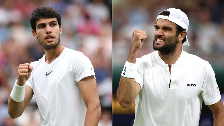 Lịch thi đấu Wimbledon hôm nay 10/7: Đại chiến Alcaraz vs Berrettini - Ảnh 2.