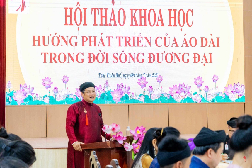 Phát triển thương hiệu 'Huế - Kinh đô áo dài' (kỳ 2 & hết): Từ bài toán nghệ nhân đến "bộ nhận diện"áo ngũ thân truyền thống - Ảnh 1.