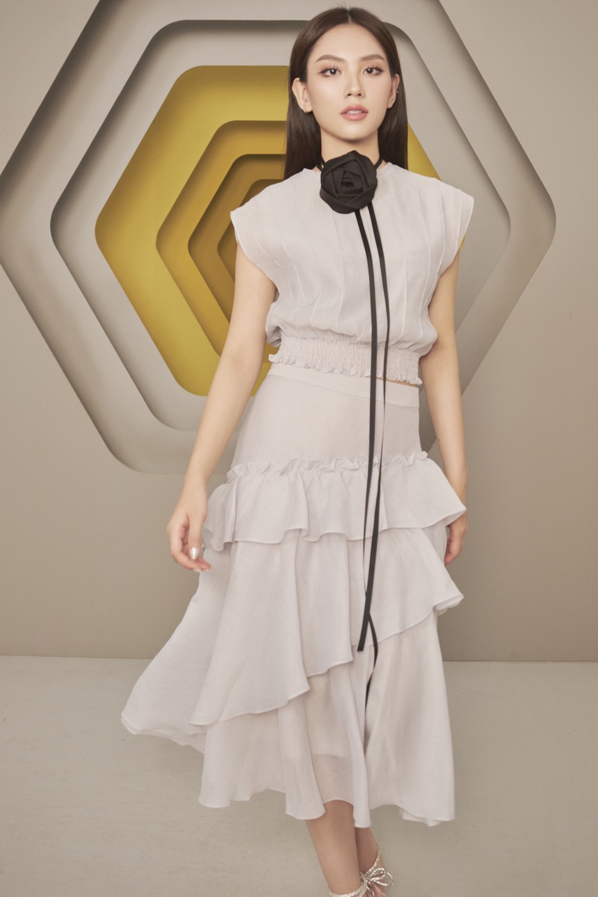 Hoa hậu Mai Phương cuốn hút trong mọi khung hình trong BST Iconic - Ảnh 11.