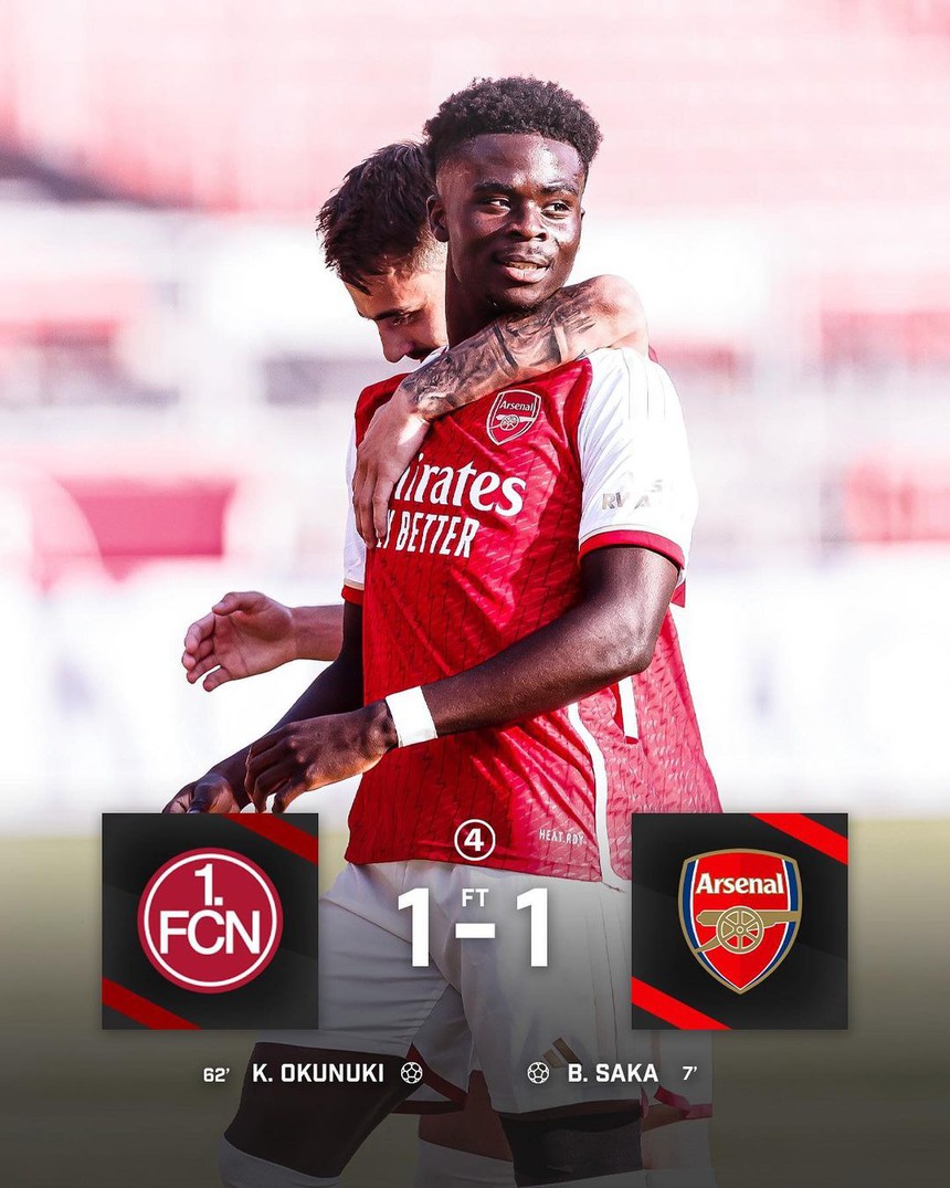 Thủ môn mắc sai lầm, Arsenal bị đội hạng 2 của Đức cầm chân trong ngày Kai Havertz ra mắt - Ảnh 5. Thủ môn mắc sai lầm, Arsenal bị đội hạng 2 của Đức cầm chân trong ngày Kai Havertz ra mắt - Ảnh 5.