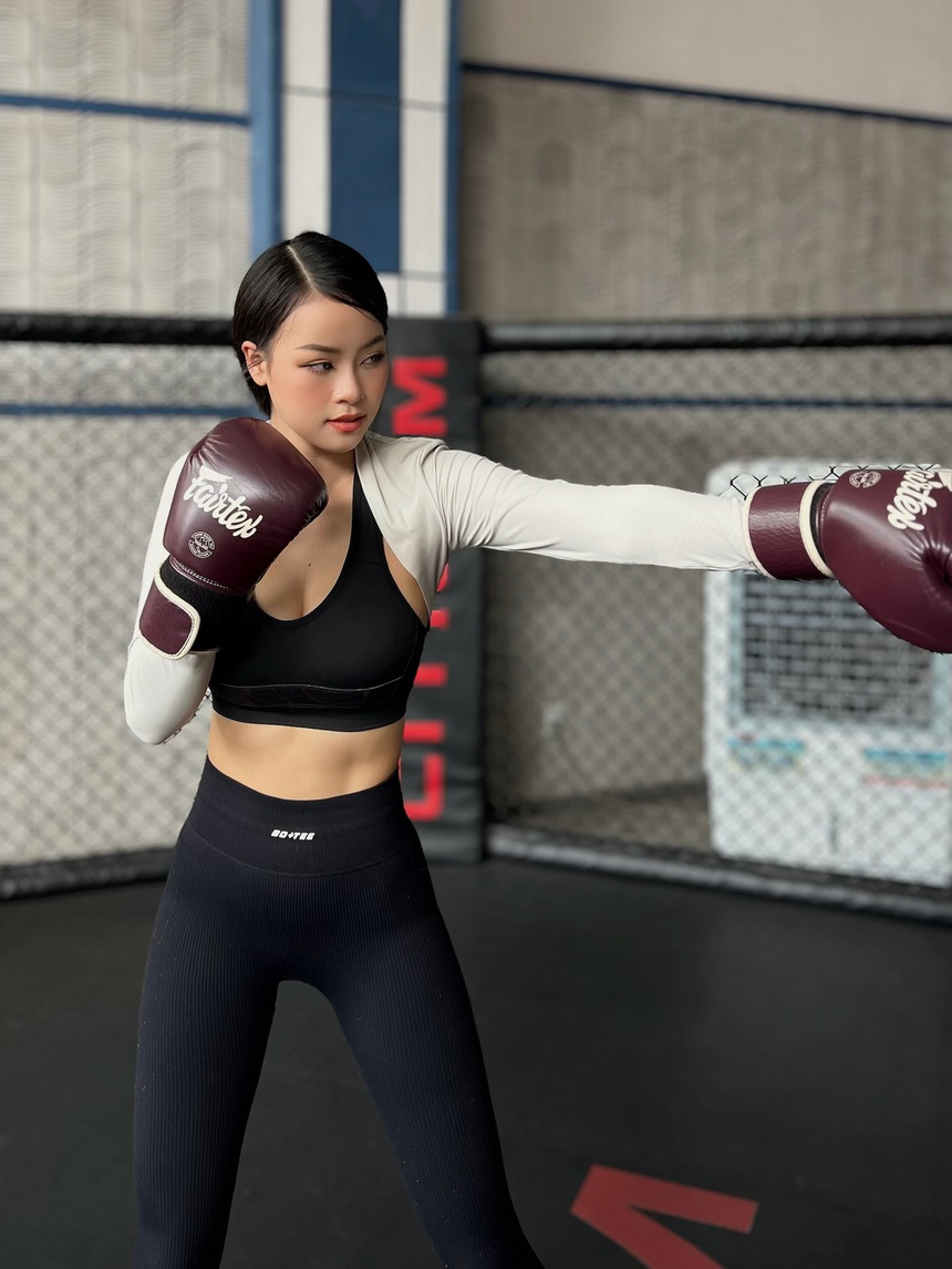 Dàn thí sinh giỏi thể thao tại Miss World Vietnam 2023 - Ảnh 7. Dàn thí sinh giỏi thể thao tại Miss World Vietnam 2023 - Ảnh 7.