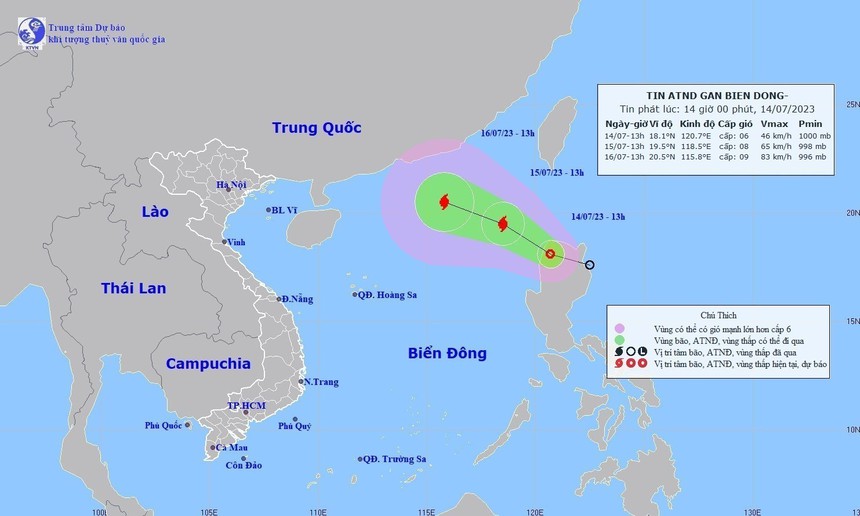 Áp thấp nhiệt đới sẽ đi vào Biển Đông - Ảnh 1. Áp thấp nhiệt đới sẽ đi vào Biển Đông - Ảnh 1.