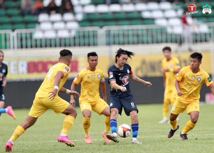 Ngoại binh lập công, HAGL thắng kịch tính Khánh Hòa ở những giây cuối cùng - Ảnh 1.