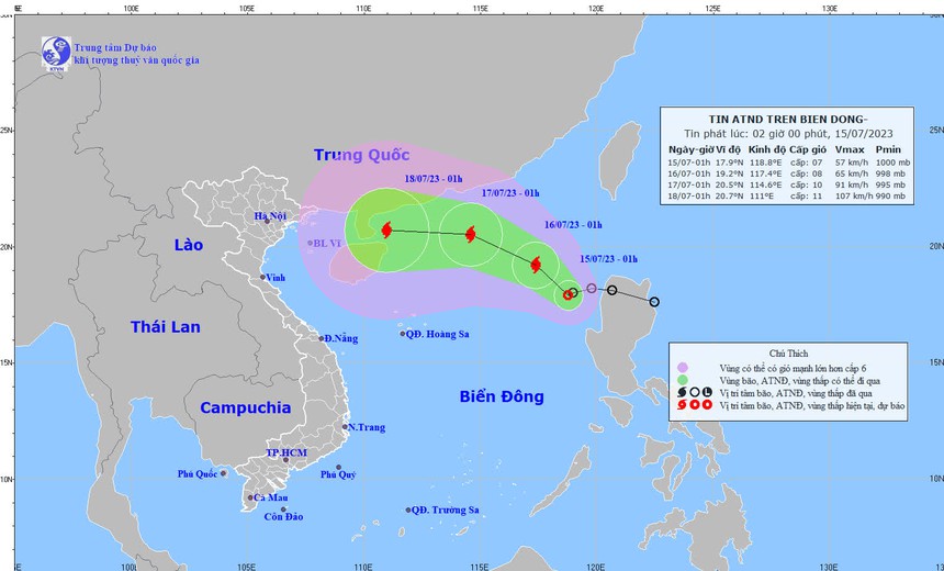 Áp thấp nhiệt đới di chuyển hướng Tây Tây Bắc có khả năng mạnh lên thành bão - Ảnh 1.