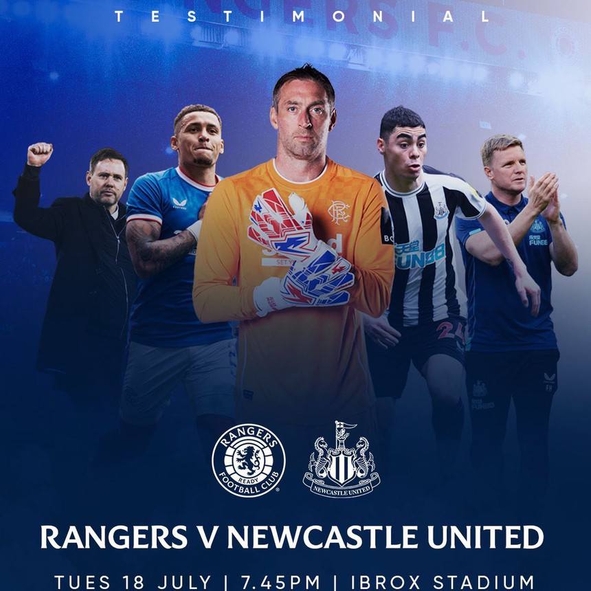 Nhận định, soi kèo Rangers vs Newcastle (01h45, 19/7), giao hữu CLB - Ảnh 2. Nhận định, soi kèo Rangers vs Newcastle (01h45, 19/7), giao hữu CLB - Ảnh 2.