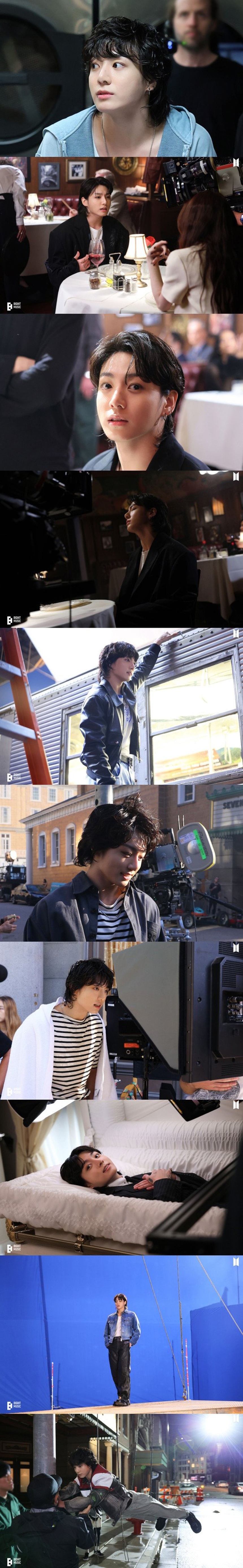 Visual đỉnh cao của Jungkook trong loạt ảnh hậu trường từ MV 'Seven' - Ảnh 2.