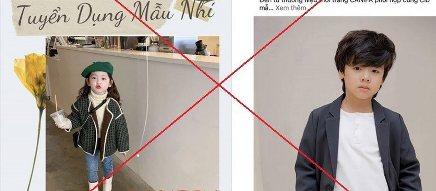 Cảnh báo thủ đoạn lừa đảo mới 'Tuyển mẫu nhí chụp ảnh làm đại diện thương hiệu' - Ảnh 1.