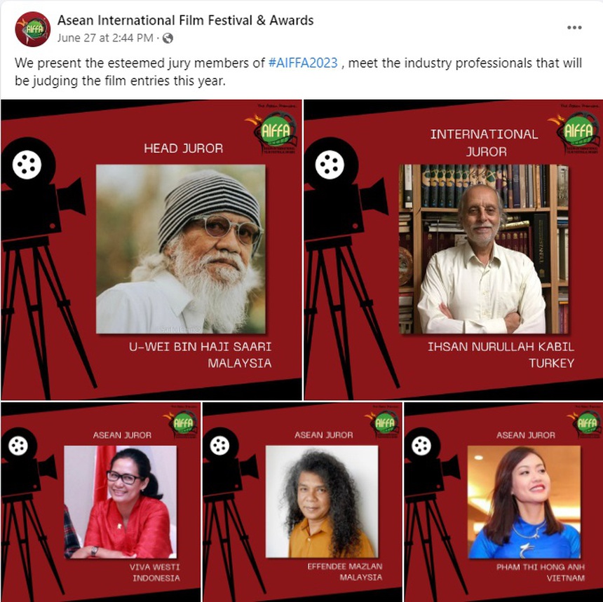 Nghệ sĩ Hồng Ánh làm giám khảo LHP Quốc tế ASEAN - AIFFA 2023 - Ảnh 1.