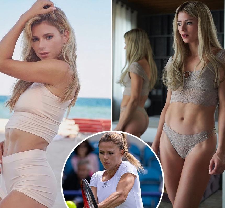 Nữ tay vợt dự Wimbledon: Là người mẫu nội y, nổi như cồn trên mạng xã hội, nhưng không có đồng nghiệp nào làm bạn - Ảnh 4.