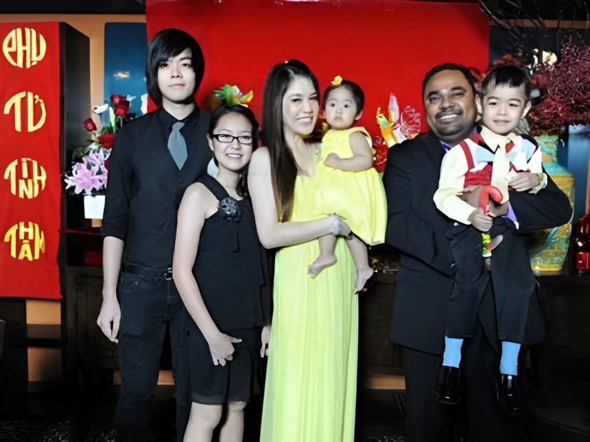 Thu Phương - Dũng Taylor: Áp lực gấp đôi khi có tới 4 người con - Ảnh 3.