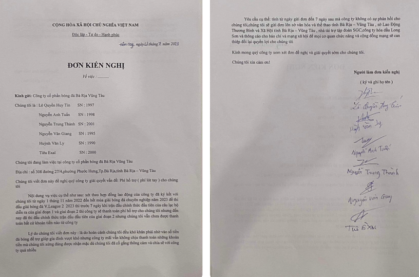 Cầu thủ kêu cứu, đòi khởi kiện CLB vì nợ nần - Ảnh 2.