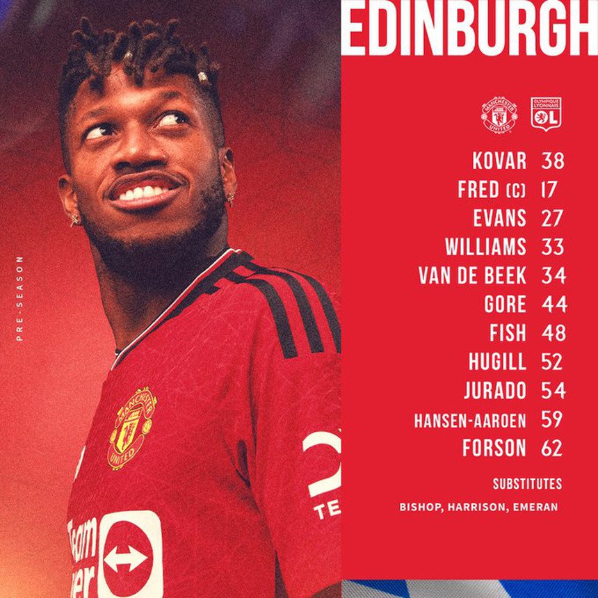 TRỰC TIẾP bóng đá MU vs Lyon (20h hôm nay): Van de Beek mở tỷ số - Ảnh 4.