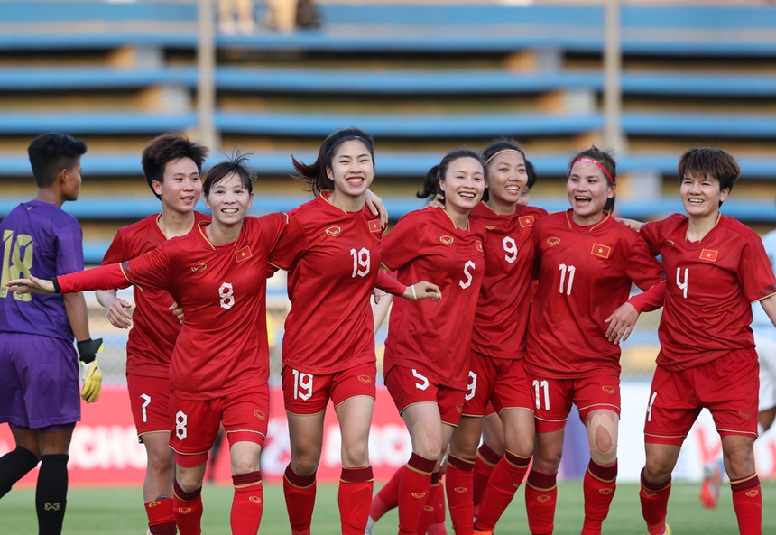 Vũ khí bí mật của đội tuyển nữ Việt Nam - Ảnh 1. Vũ khí bí mật của đội tuyển nữ Việt Nam - Ảnh 1.