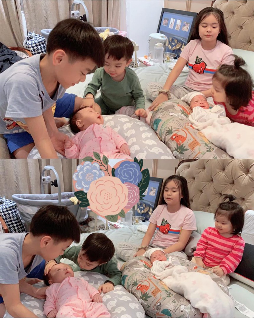 Hotmom Hằng Túi: Bà mẹ 6 con 'xinh - giỏi - giàu' chia sẻ bí quyết chăm con cực khéo - Ảnh 4.