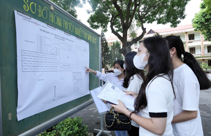 Nhiều trường đại học công bố điểm sàn xét tuyển bằng điểm thi tốt nghiệp Trung học Phổ thông - Ảnh 2.