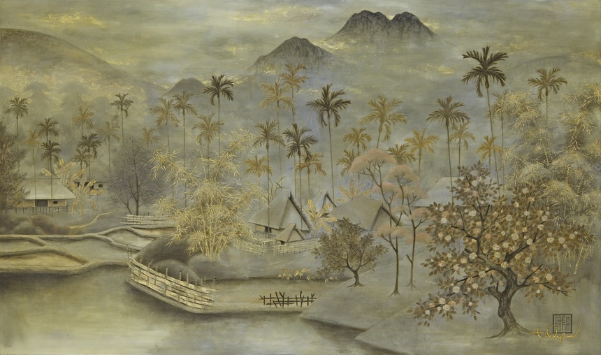 Hồi hương di sản nghệ thuật của họa sỹ Trần Phúc Duyên với triển lãm 'Họa Duyên Tương Ngộ' - Ảnh 4.