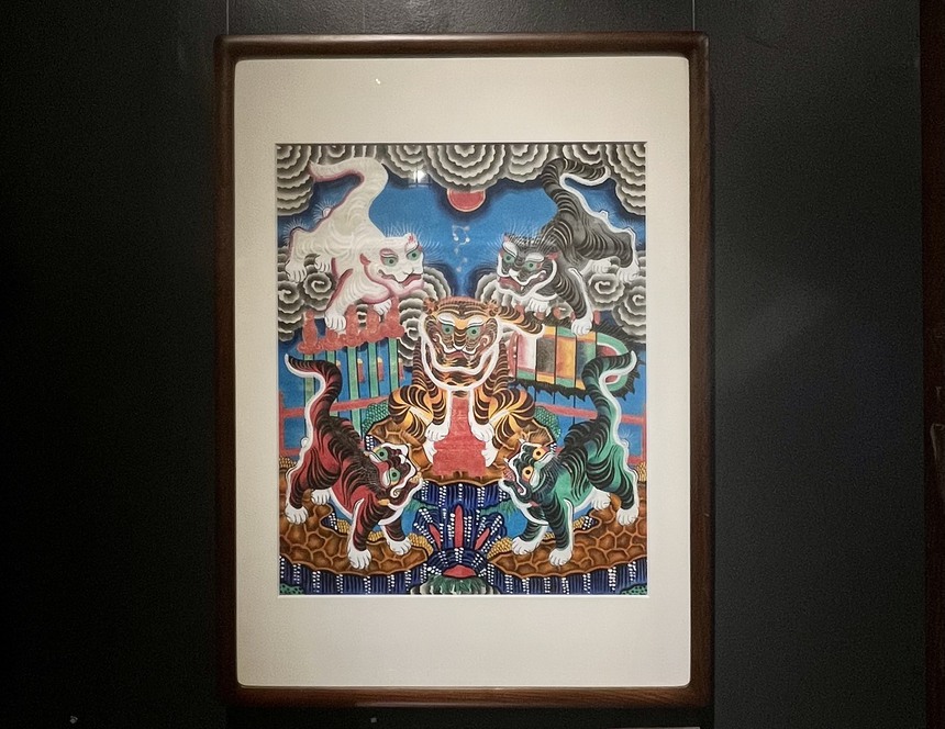 Sống chậm cuối tuần: 'Ứng tác' với tranh Hàng Trống - Ảnh 2.