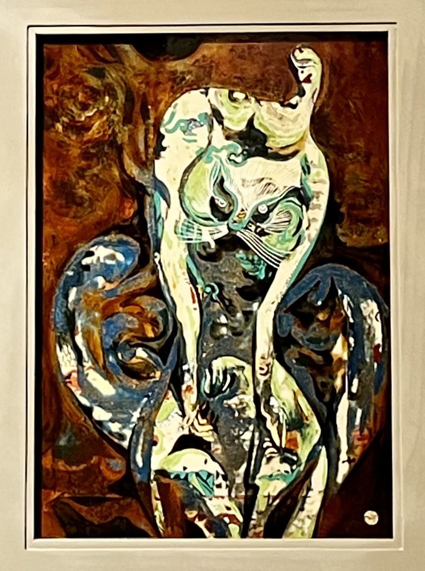 Sống chậm cuối tuần: 'Ứng tác' với tranh Hàng Trống - Ảnh 5.