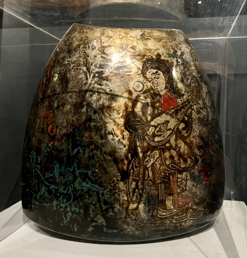 Sống chậm cuối tuần: 'Ứng tác' với tranh Hàng Trống - Ảnh 4.