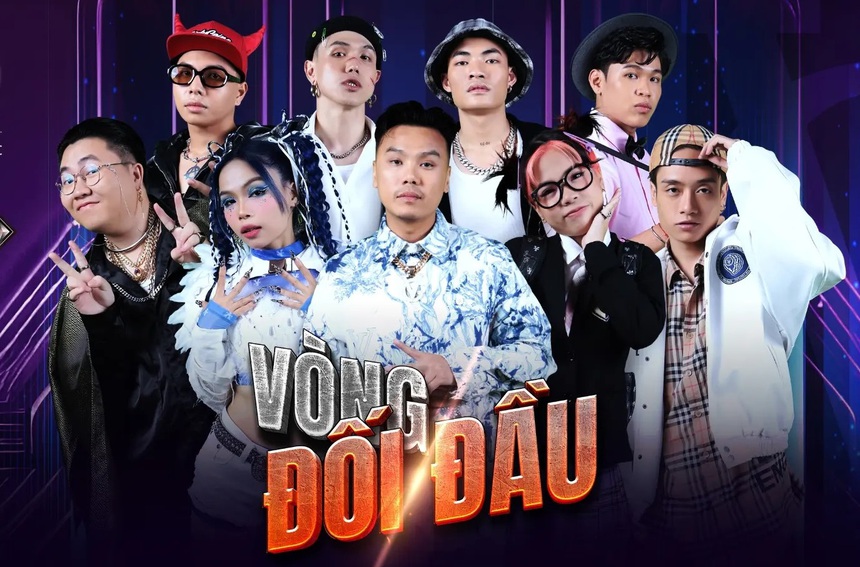 Rap Việt mùa 3 tập 9: Team Thái VG bùng nổ, Andree Right Hand quăng nón vàng - Ảnh 1. Rap Việt mùa 3 tập 9: Team Thái VG bùng nổ, Andree Right Hand quăng nón vàng - Ảnh 1.