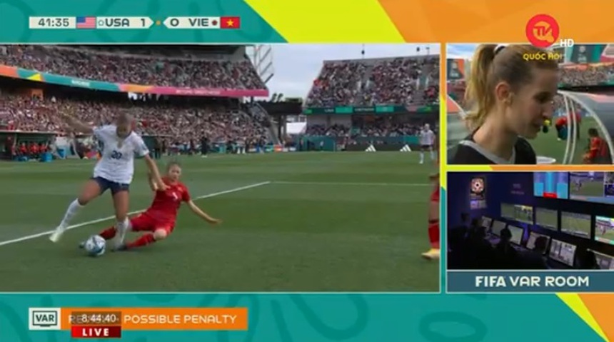 TRỰC TIẾP bóng đá nữ Việt Nam vs Mỹ: Smith mở tỷ số - Ảnh 1.