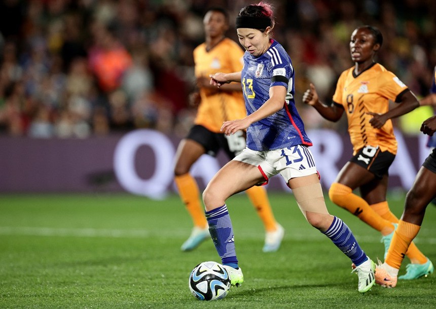 KẾT QUẢ bóng đá nữ Zambia 0-4 Nhật Bản (Kết thúc) - Ảnh 3.