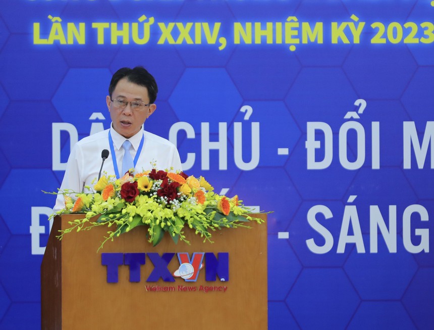 Đại hội đại biểu Công đoàn Thông tấn xã Việt Nam: Phát huy sức mạnh tổng hợp góp phần thực hiện thắng lợi các nhiệm vụ - Ảnh 6.