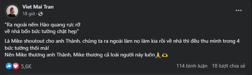 Thí sinh Rap Việt phản hồi việc dùng 'Hào quang rực rỡ' của Trấn Thành - Ảnh 4. Thí sinh Rap Việt phản hồi việc dùng 'Hào quang rực rỡ' của Trấn Thành - Ảnh 4.