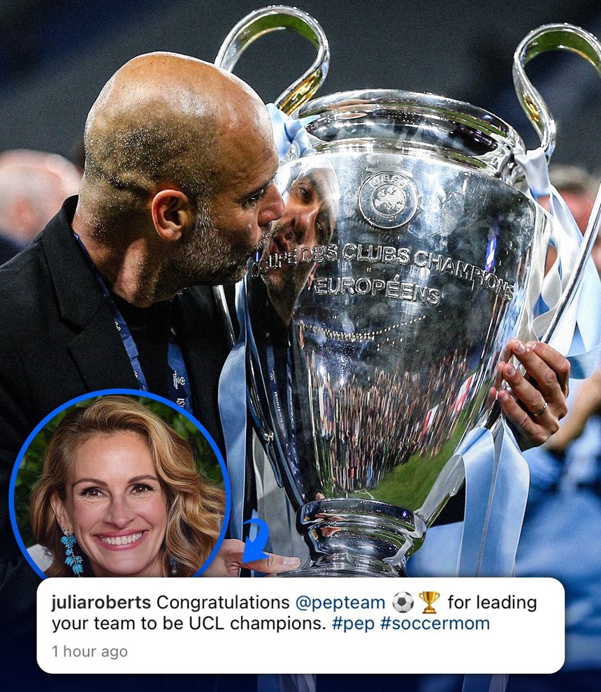 Julia Roberts vui vẻ với cầu thủ MU, fan gọi Guardiola là 'kẻ thất bại' - Ảnh 8.
