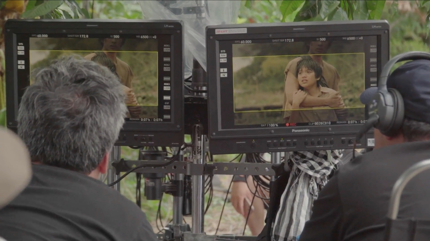 Phim điện ảnh 'Đất Rừng Phương Nam' hé lộ cảnh nhảy cầu đầy mạo hiểm của 'bé an' Hạo Khang - Ảnh 8.