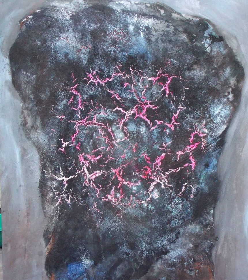 Họa sĩ Nguyễn Ngọc Phương: 'Tôi bị ám ảnh về nhân tính con người' - Ảnh 4.